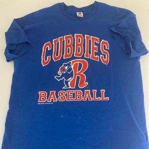 Vintage 90s Cubbies Baseball Shirt Size XL